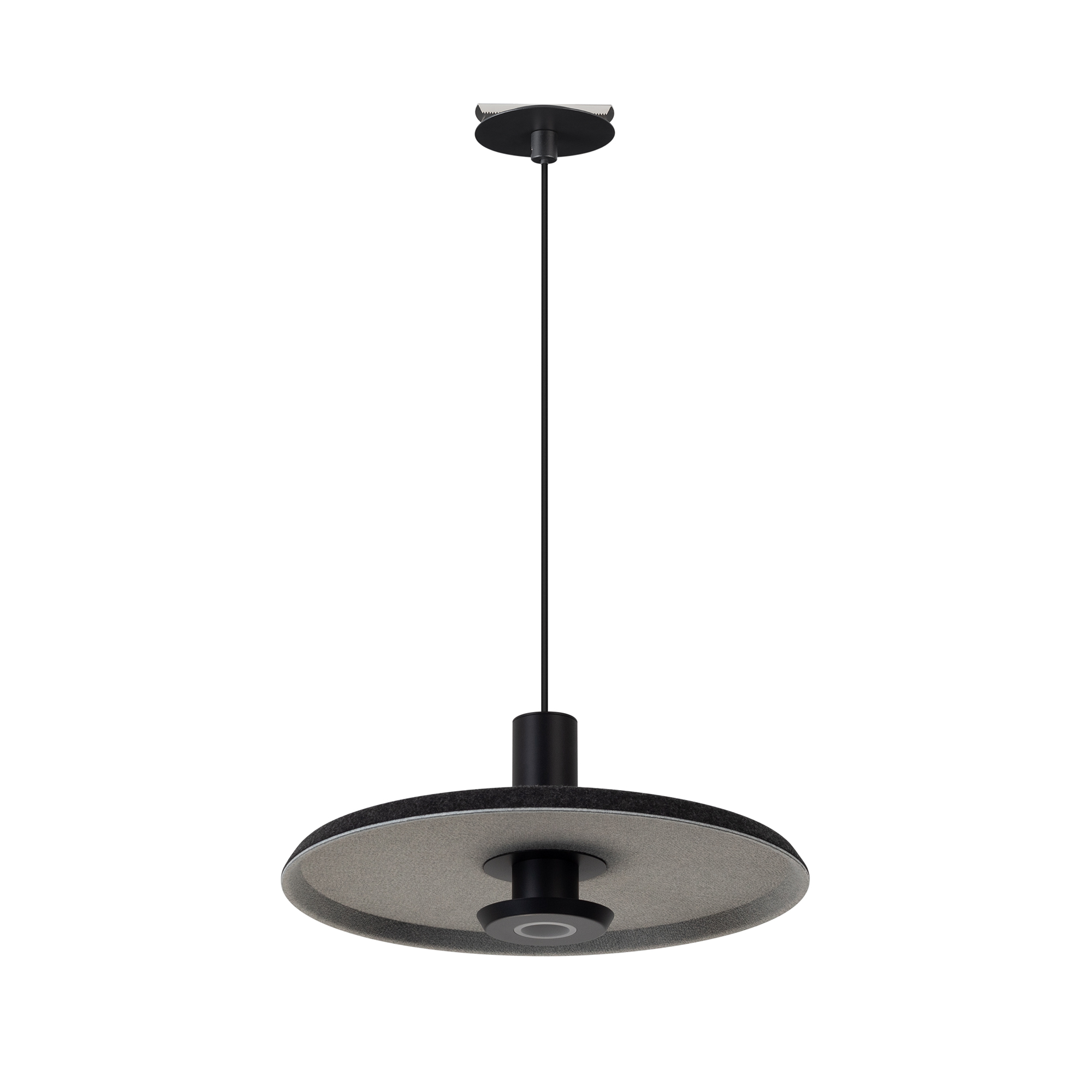 Светильник SP-KOTARO-R350-12W Warm3000 (BK-GR, 36 deg, 230V, TRIAC) (Arlight, IP20 Фетр, 3 года)