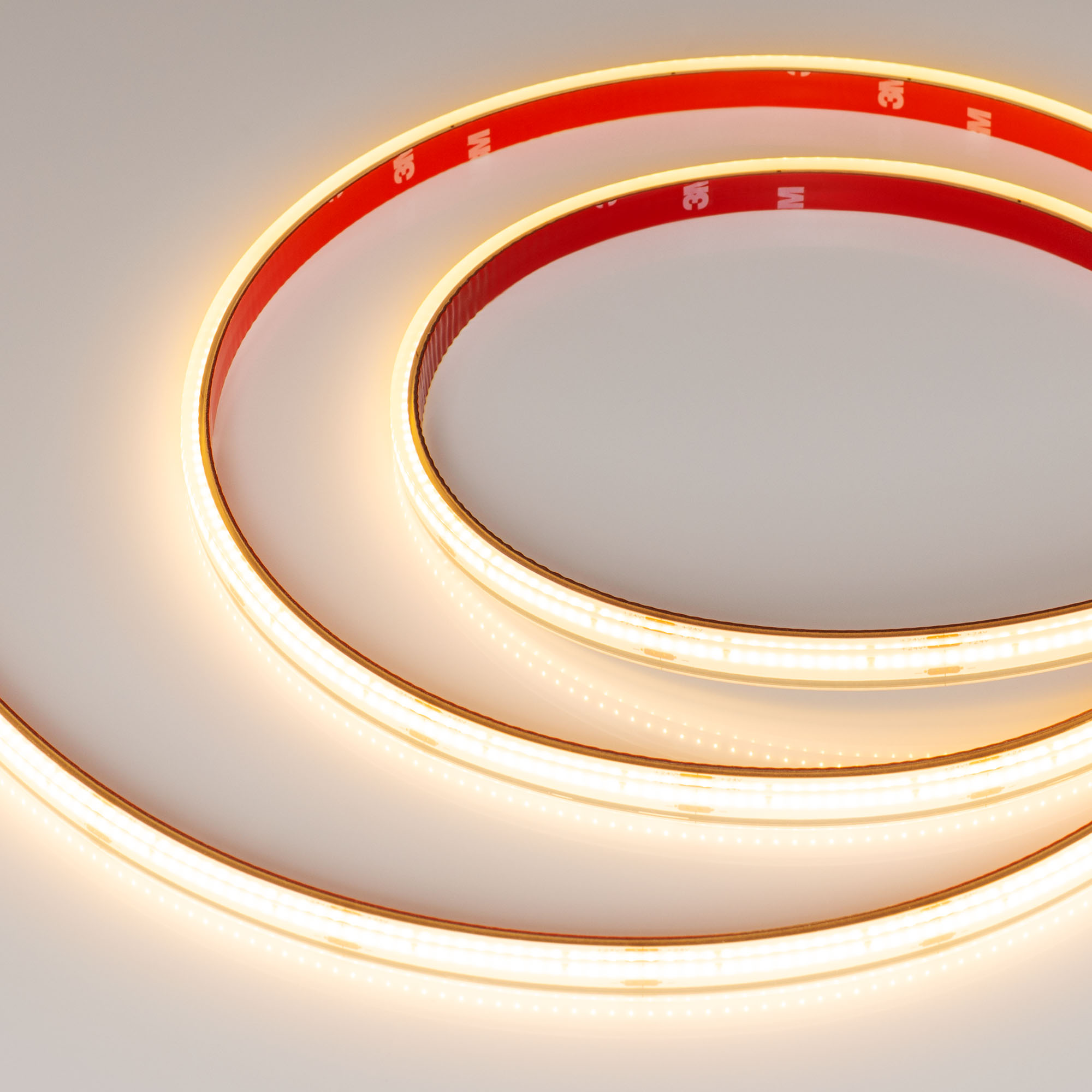 Лента герметичная CSP-PFS-X320-10mm 24V Warm2400 (10 W/m, IP68, TWP100, 5m) (Arlight)