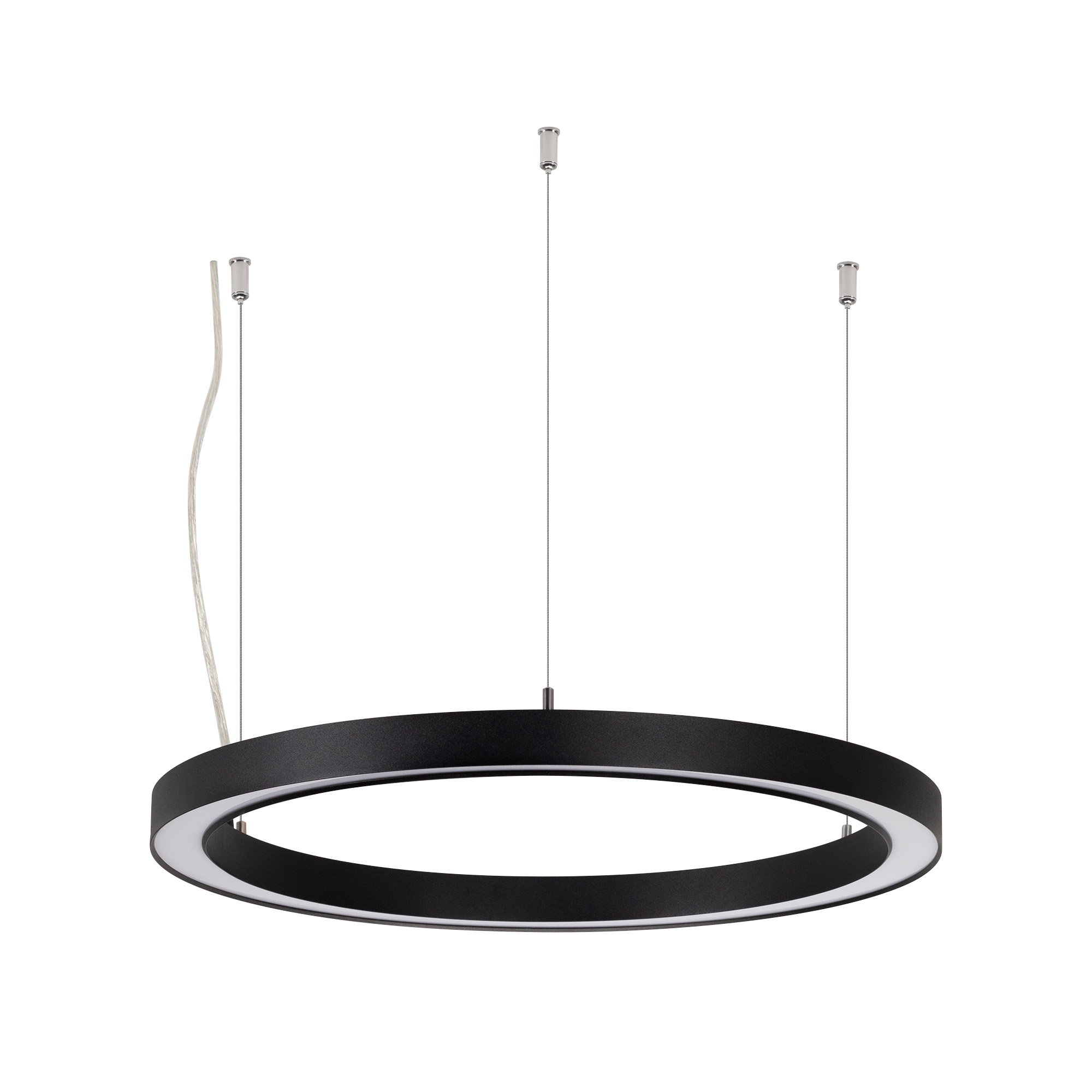Светильник SP-CIRCLE-HANG-O3535-D500-35W Day4000 (RAL9005, 120 deg, 230V) IP40 LED (Arlight, Алюминий)