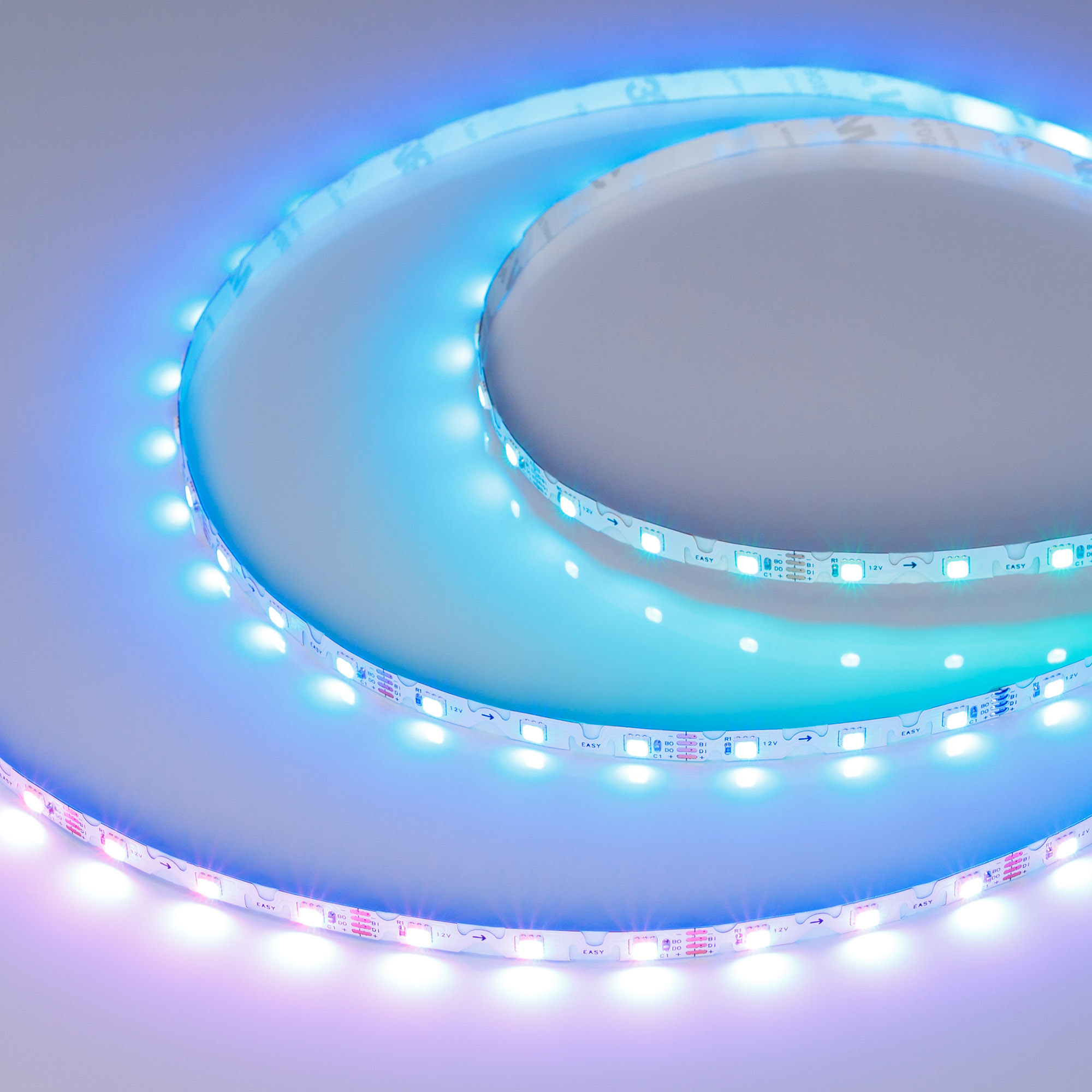 Лента SPI-RZ-F60-6mm 12V RGB-PX1-BPT (7 W/m, IP20, 3535, 5m) (Arlight)