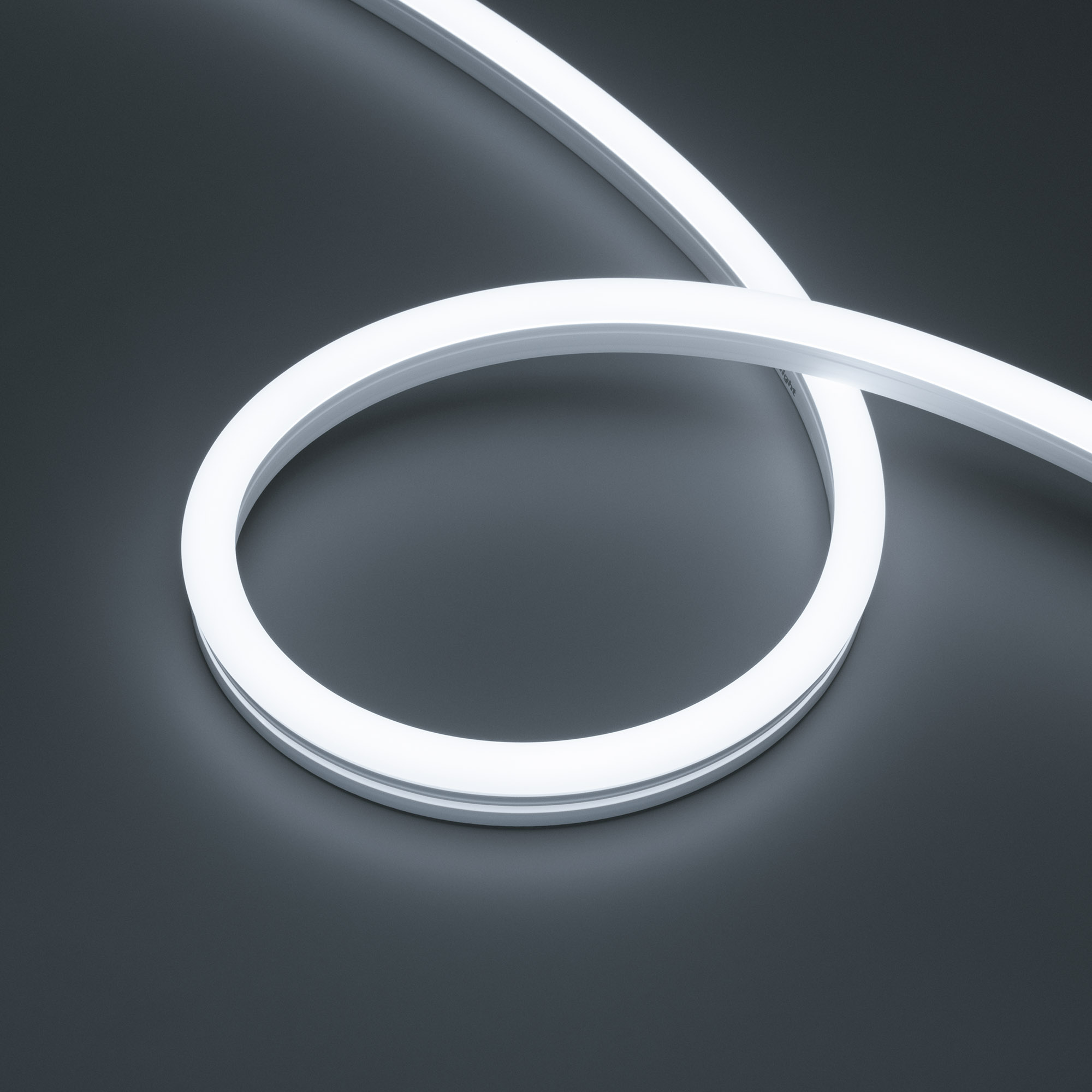 Лента герметичная MOONLIGHT-PRO-SIDE-X320-12x24mm 48V White6000 (10 W/m, IP67, 30m, wire x2) (Arlight, Вывод боковой, 7 лет)