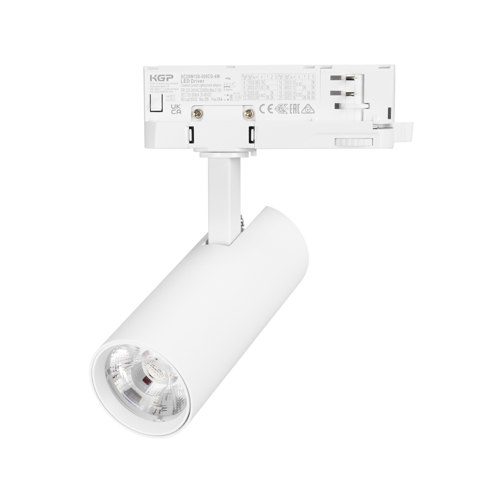 Светильник LGD-GERA-TRUECOLOR-4TR-R55-10W Warm3000 CRI98 (Белый, 15 deg, 230V) (Arlight, IP20 Металл, 5 лет)