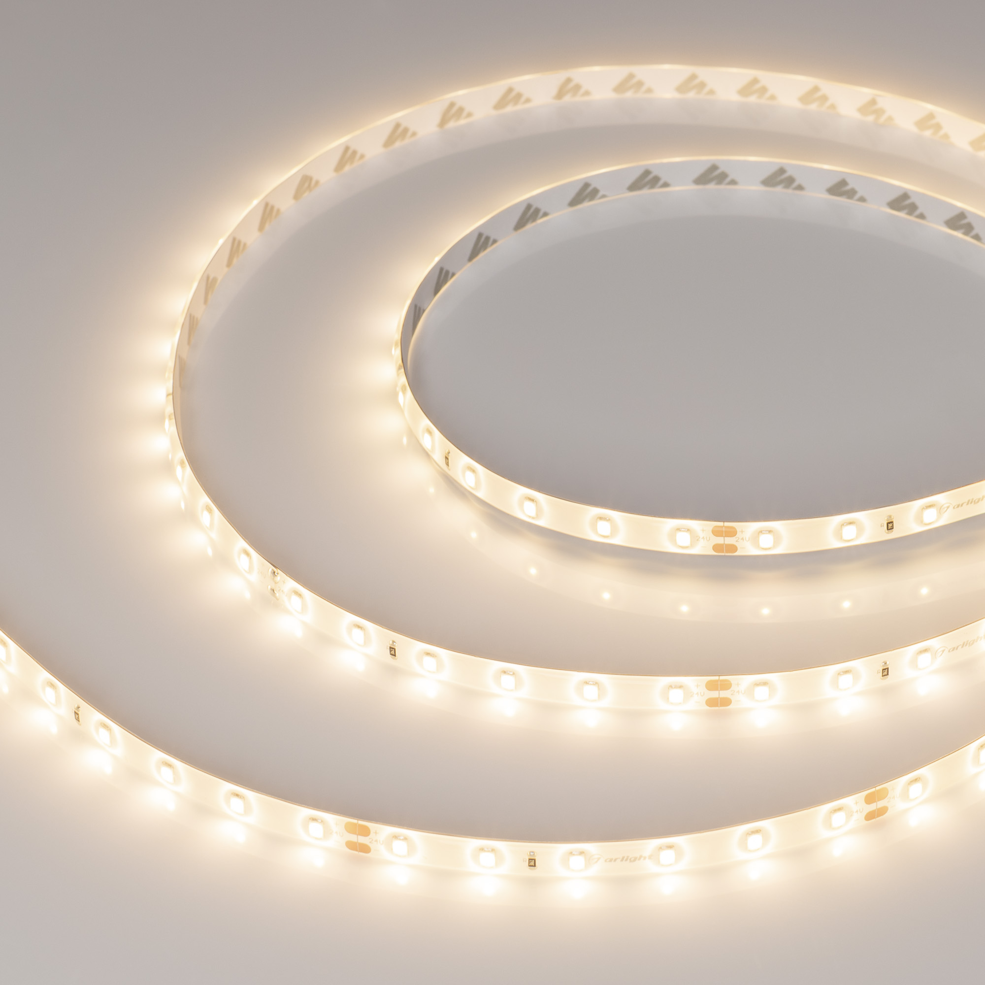 Лента герметичная RTW-SE-A60-8mm 24V Warm3000 (4.8 W/m, IP65, 2835, 5m) (Arlight)