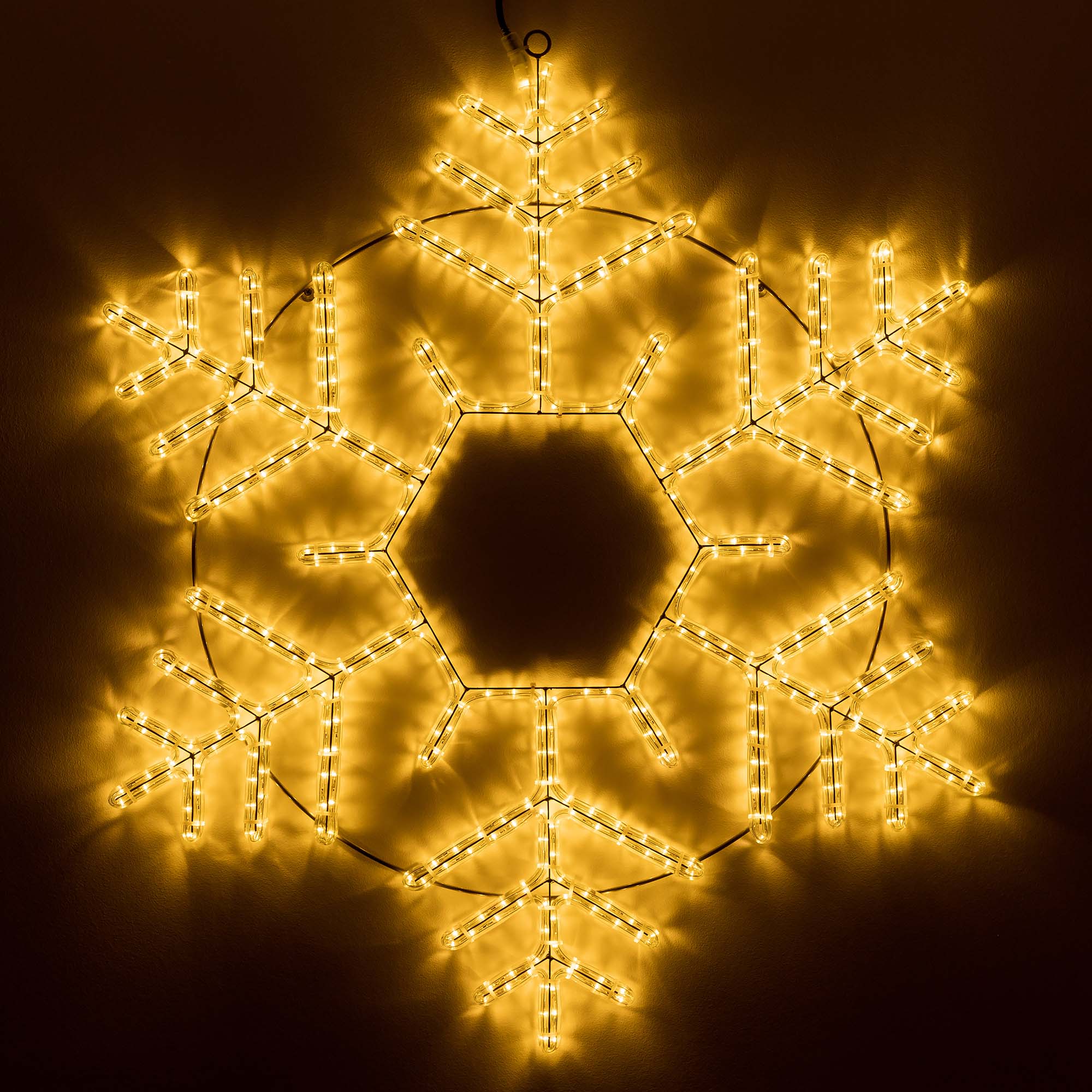 Фигура светодиодная ARD-SNOWFLAKE-M10-1000x900-504LED Warm (230V, 31W) (Ardecoled, IP65, 1 год)