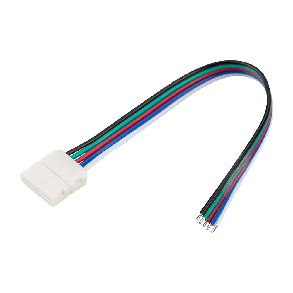 Коннектор выводной FIX-RGBW-12mm-150mm-X1 (5-pin) (Arlight)