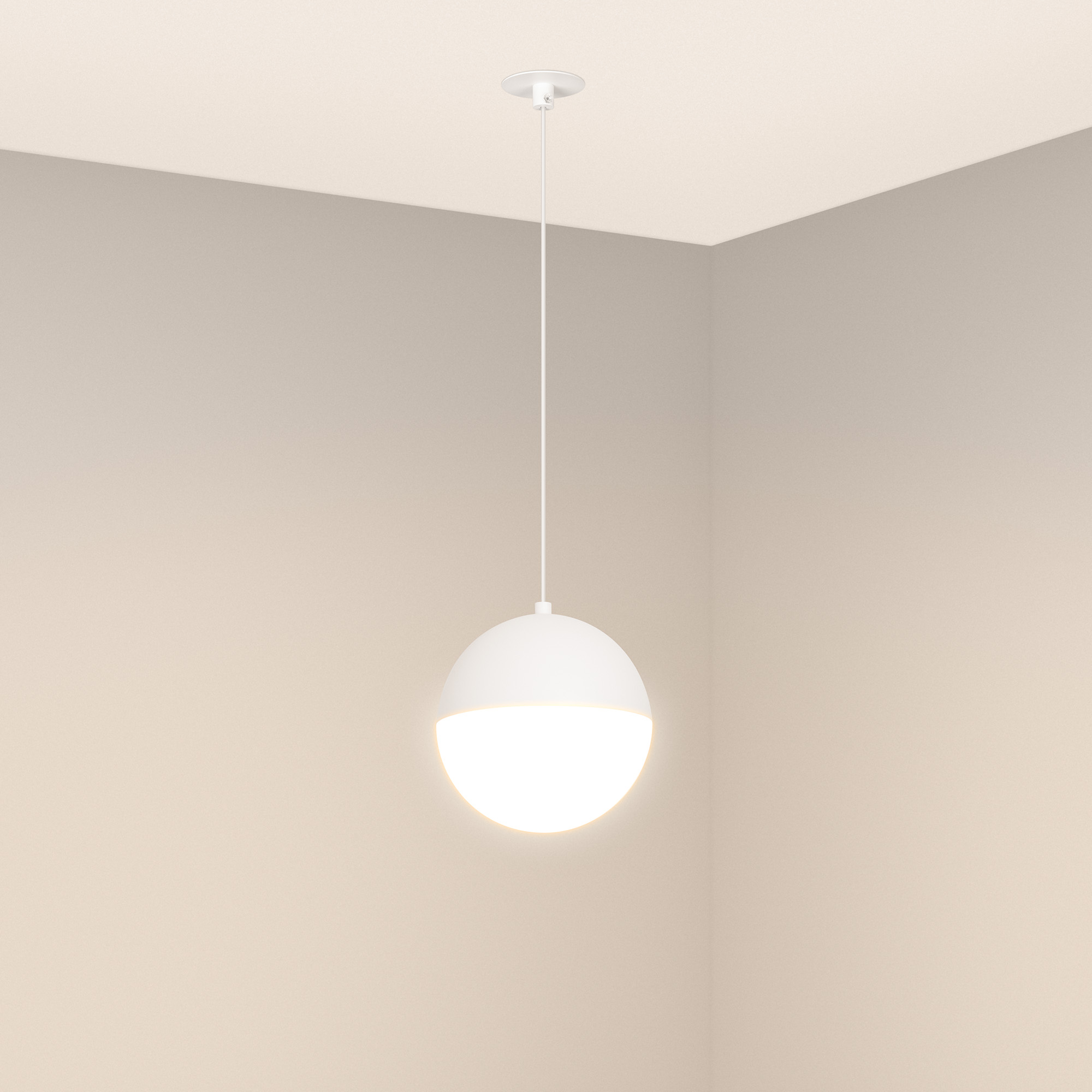 Светильник SP-EMISFERO-HANG-BUILT-R150-11W Day4000 (WH, 170 deg, 230V) (Arlight, IP20 Металл, 3 года)
