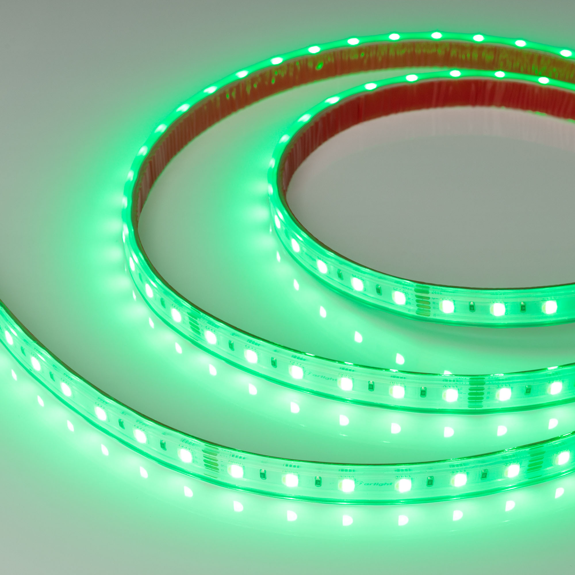 Лента RTW-PS-B60-14mm 24V RGBW-Warm-4-in-1 (19.2 W/m, IP67, 5060, 5m) (Arlight)
