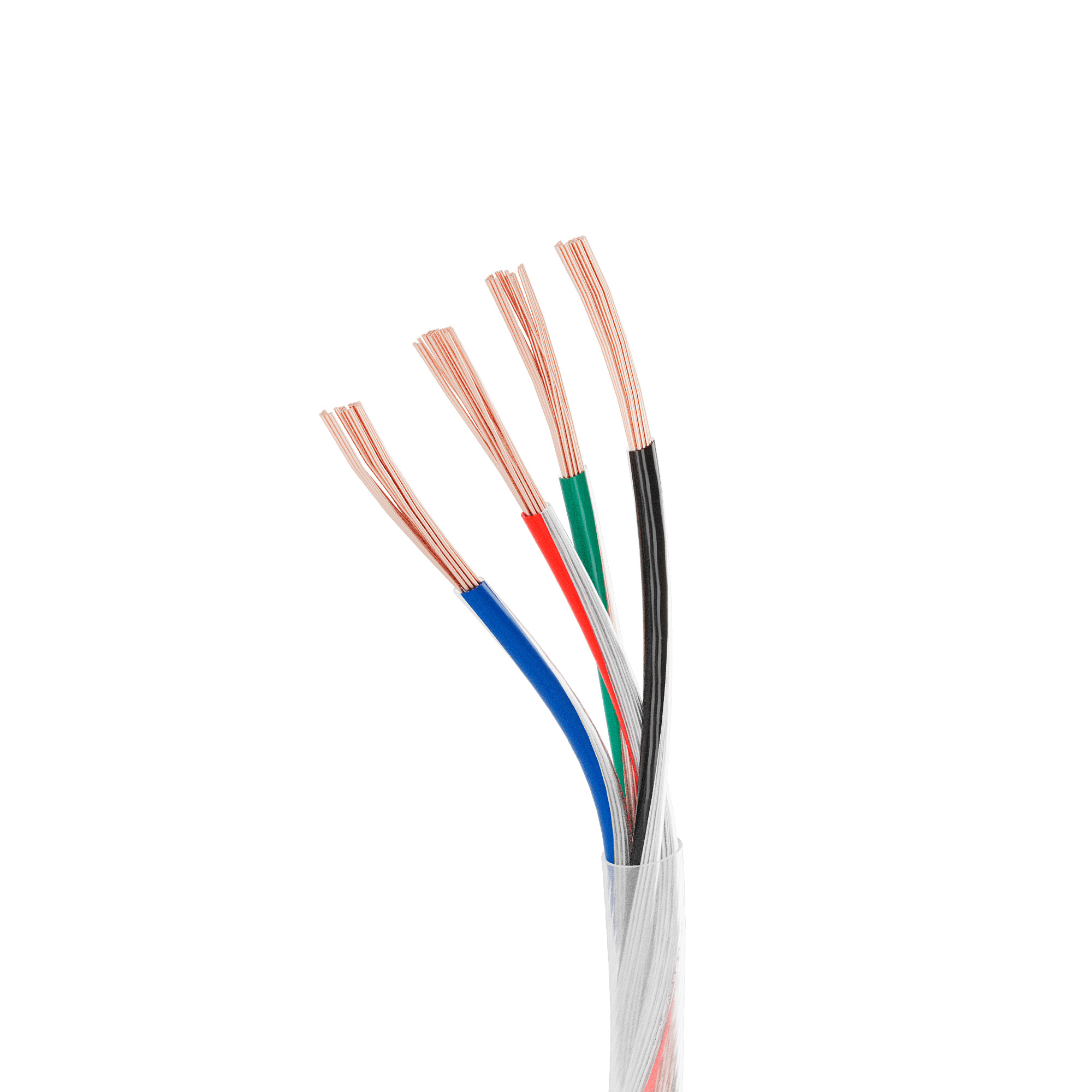 Провод питания ARL-20AWG-CLEAR-5Wire-CU-Double (5x0.75mm, 4.5m) (Arlight)