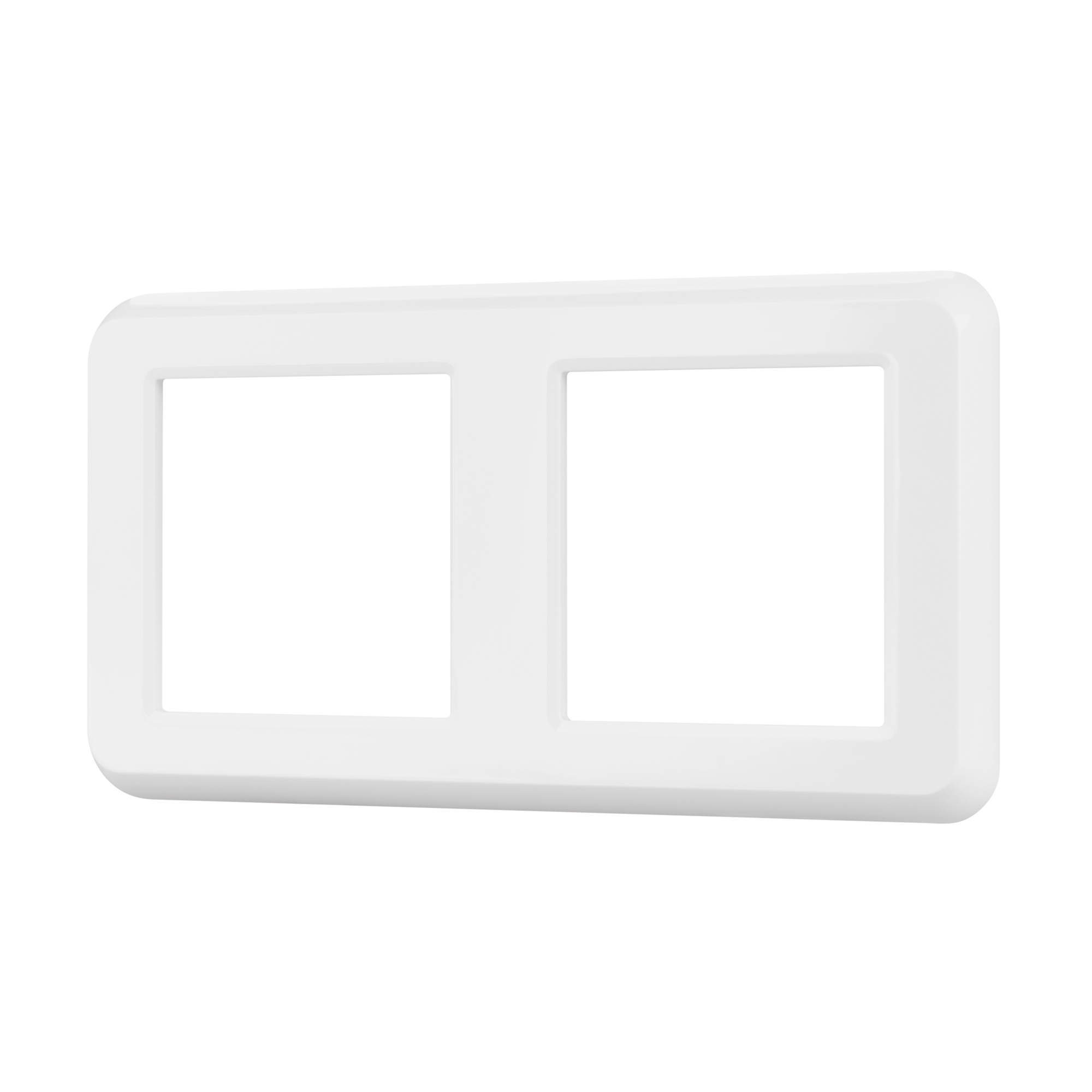 Рамка пластиковая FRM-VERSA-PL-2-WH (Arlight)