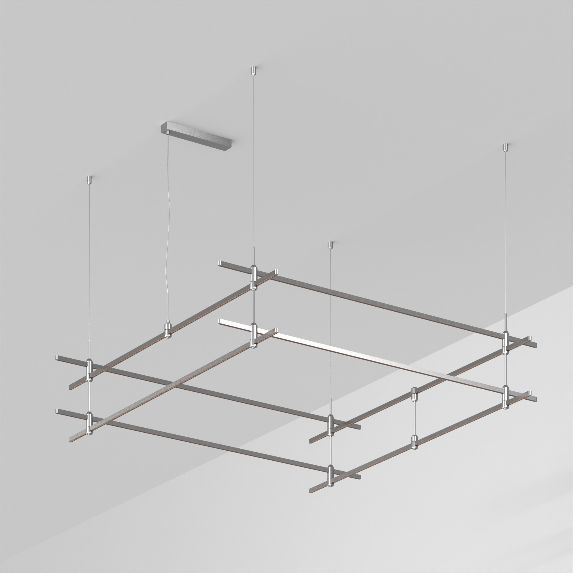 Основание ART-APRIORI-QUADRAT-2-HANG-2000x2000 (TN) (Arlight, IP20 Металл, 3 года)