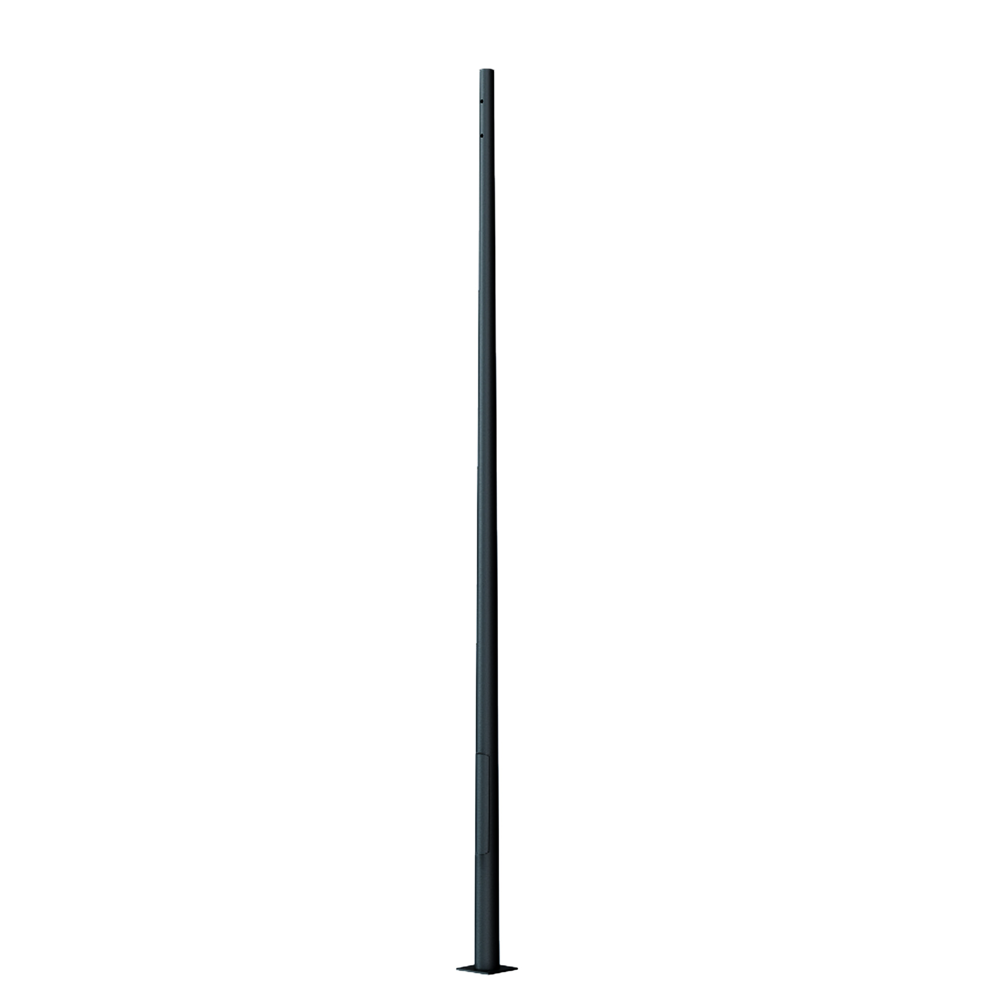 Опора фланцевая OXOR-OK-D75-L10000 (BK) (Arlight, Сталь)