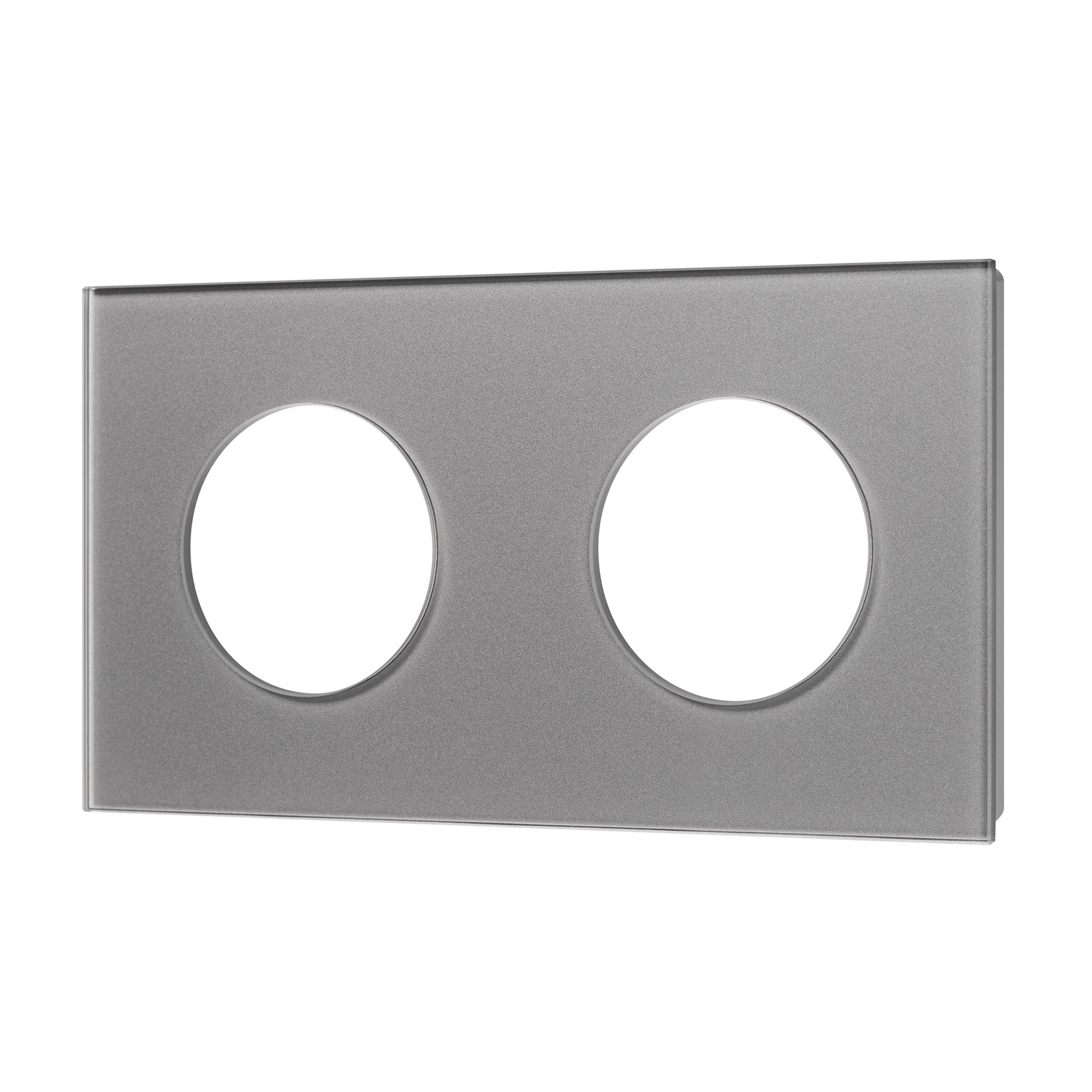 Рамка стеклянная FRM-GLARE-GC-2-GR (Arlight)