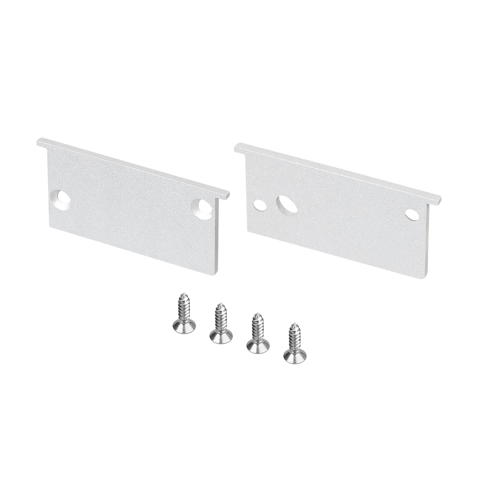 Комплект заглушек SL-BEVEL-W32-F (Arlight, Алюминий)