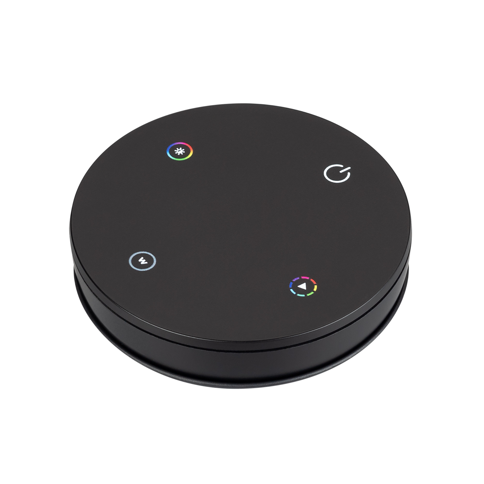 INTELLIGENT ARLIGHT Пульт SMART-801-22-1G-RGBW Black (3V, Magnet, 2.4G) (IARL, IP20 Пластик, 5 лет)