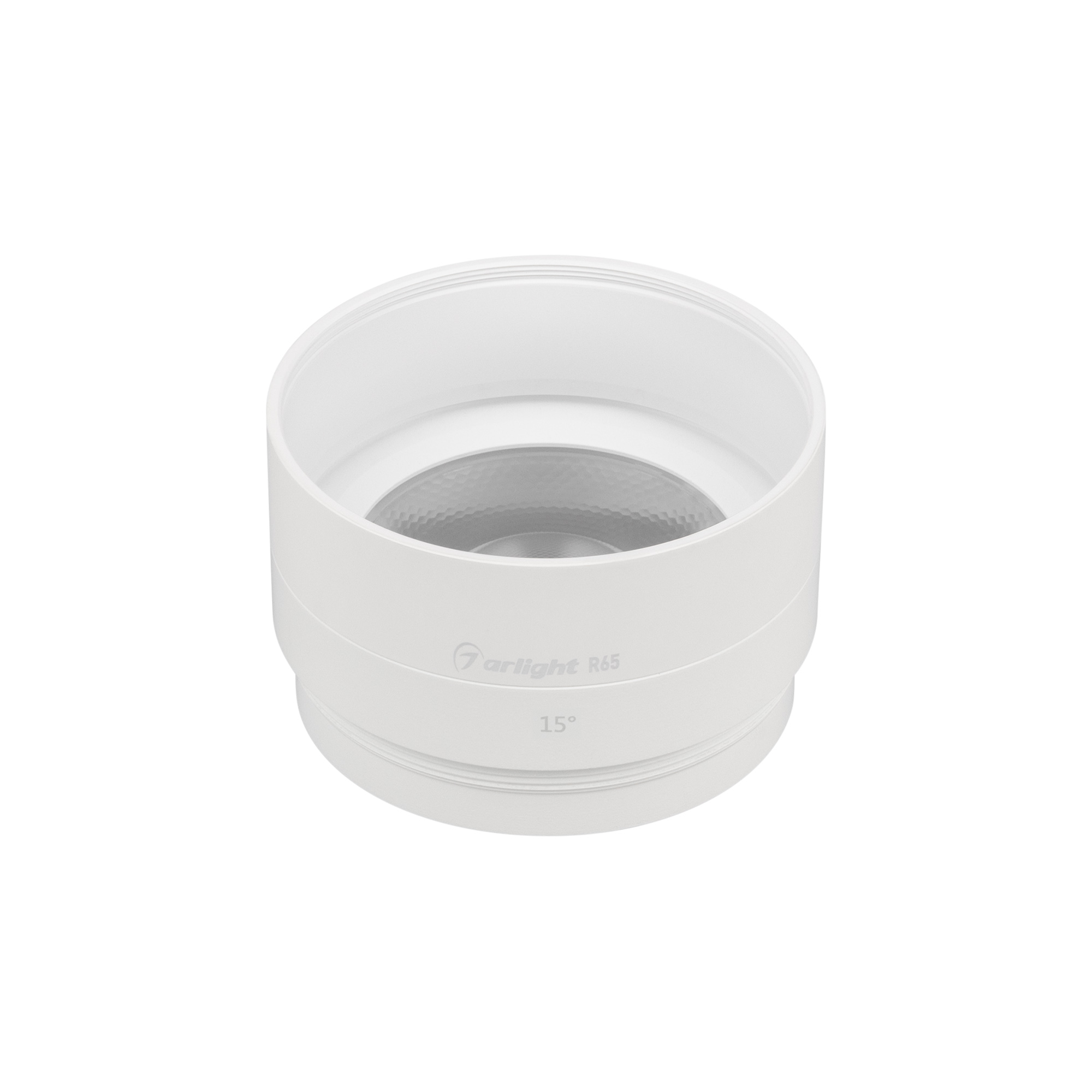 Насадка с фиксированным углом LGD-ARTIFACT-LENS-R65 (WH, 15 deg) (Arlight, Металл)