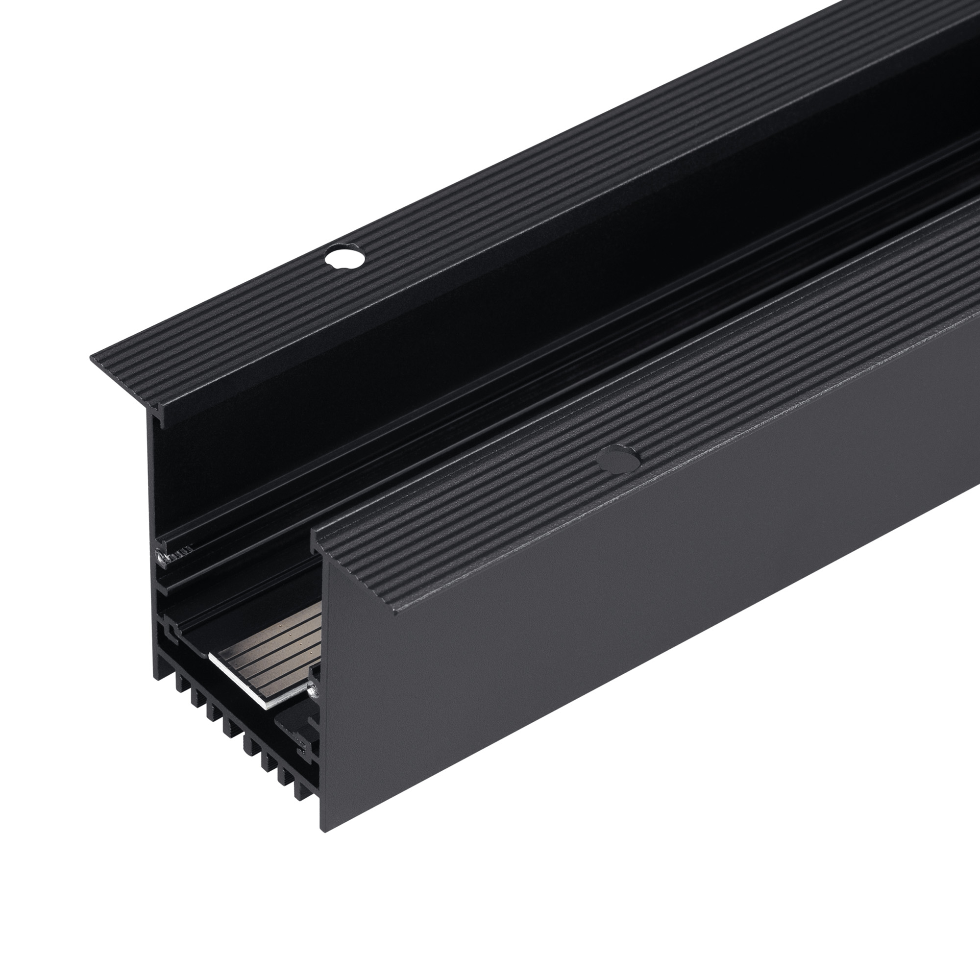 Трек встраиваемый MAG-TRACK-4560-F-3040 (BK, 5LN) (Arlight, IP20 Металл, 5 лет)