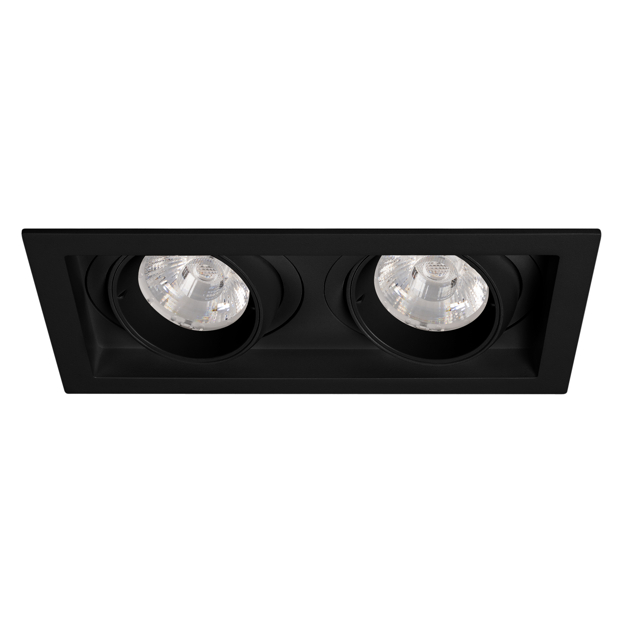 Светильник MS-VORTEX-BUILT-S210x117-2x20W Warm3000 (BK-BK, 20 deg, 230V) (Arlight, IP20 Металл, 5 лет)
