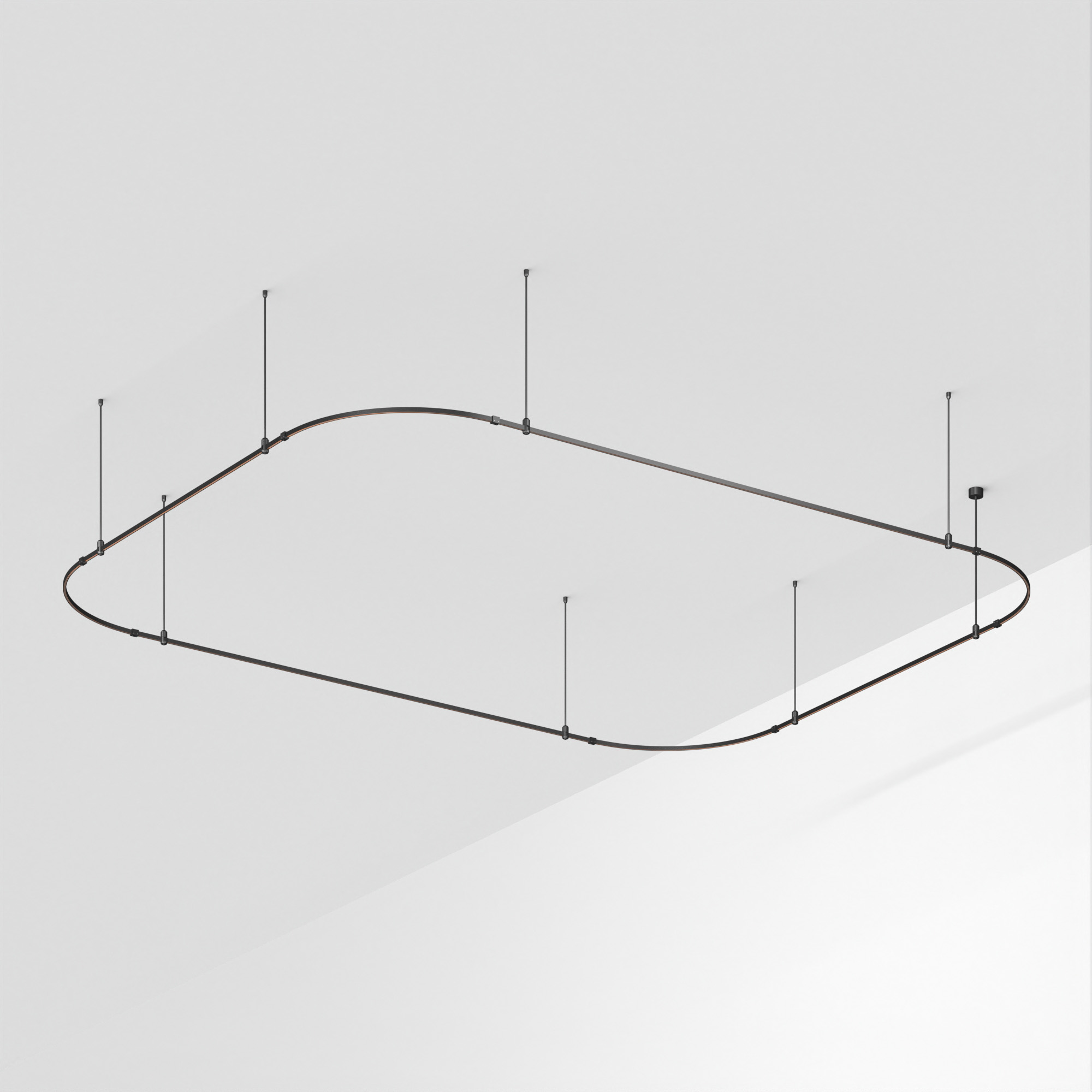 Основание ART-APRIORI-RECTANGLE-SOFT-ROD-800-4500x3500 (BK) (Arlight, IP20 Металл, 3 года)