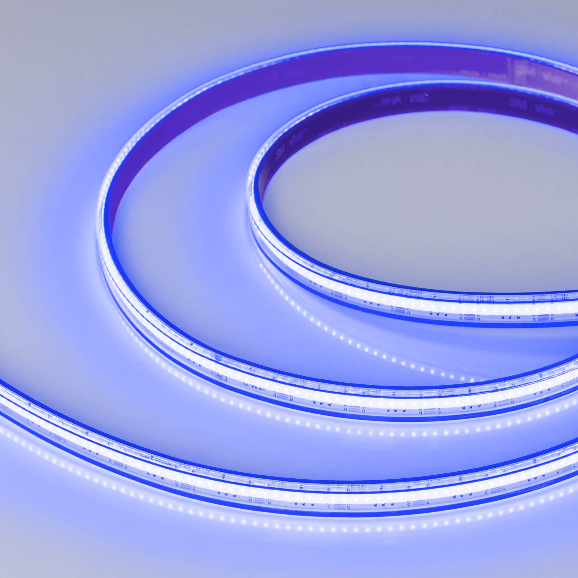 Лента герметичная COB-PS-X840-12mm 24V RGB (16 W/m, IP67, CSP, 5m) (Arlight)