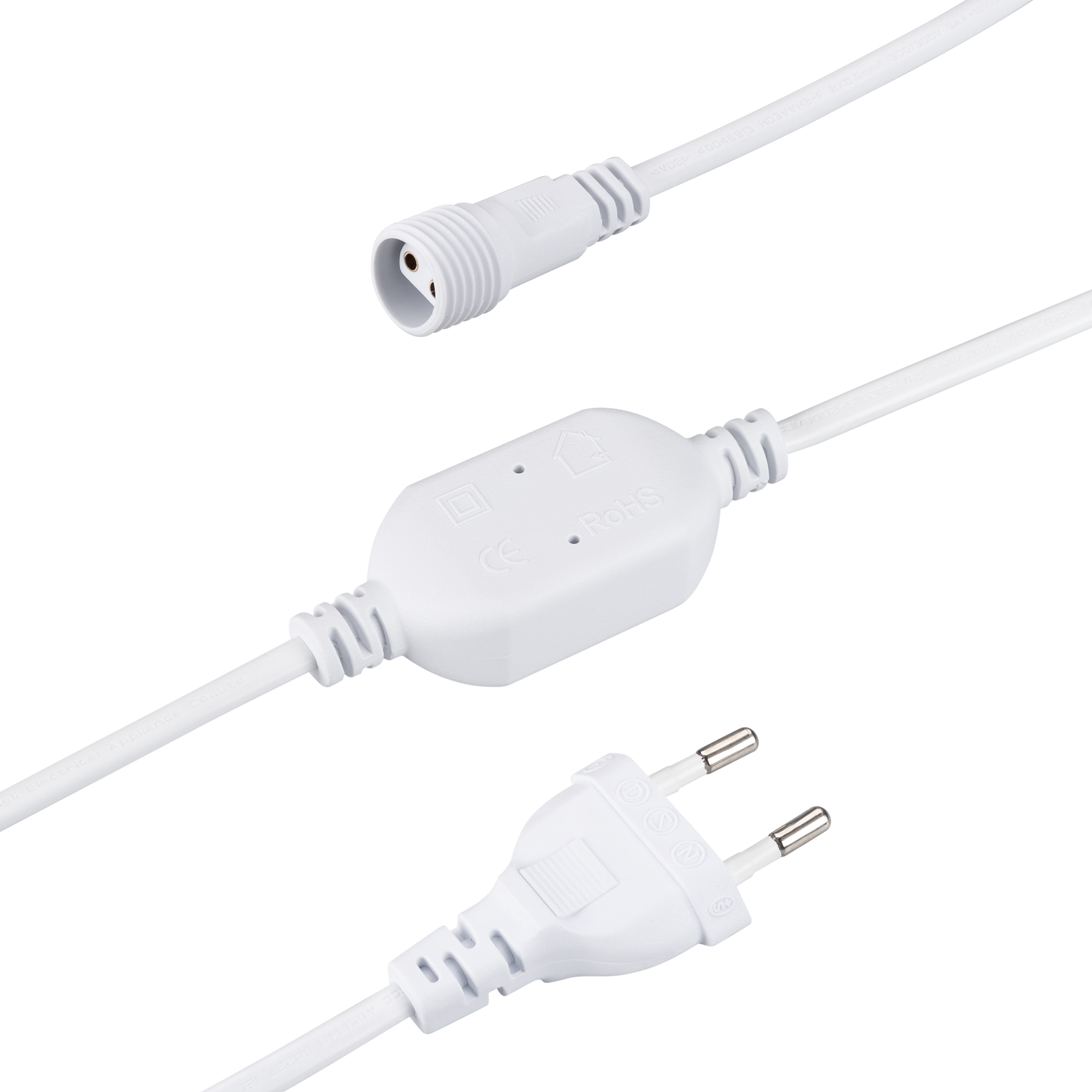 Шнур питания ARD-ICICLE-CLASSIC-1.5M White (230V, 1.6A) (Ardecoled)