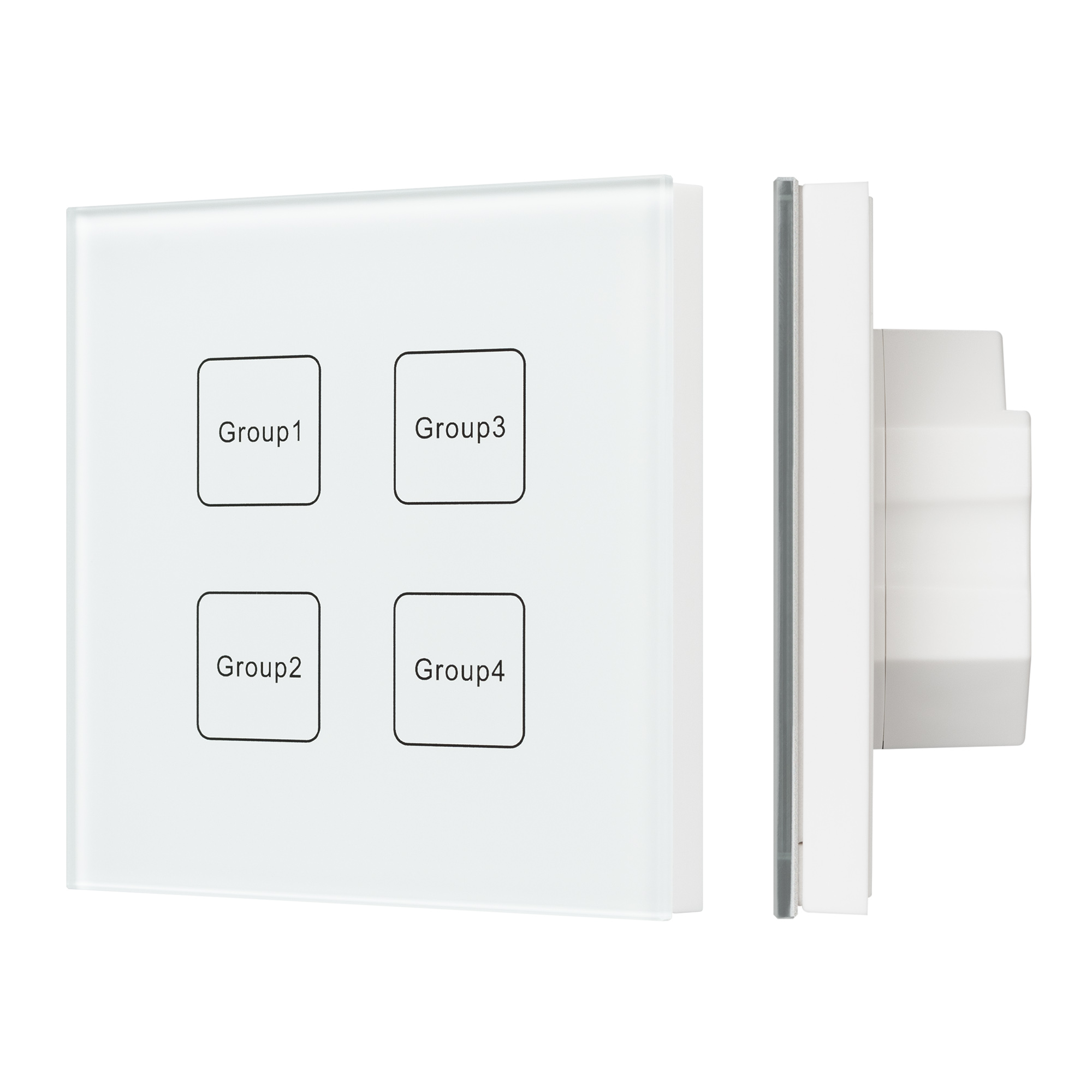 INTELLIGENT ARLIGHT Сенсорная панель DALI-901-11-4G-DIM-DT6-IN White (BUS) (IARL, IP20 Пластик, 3 года)