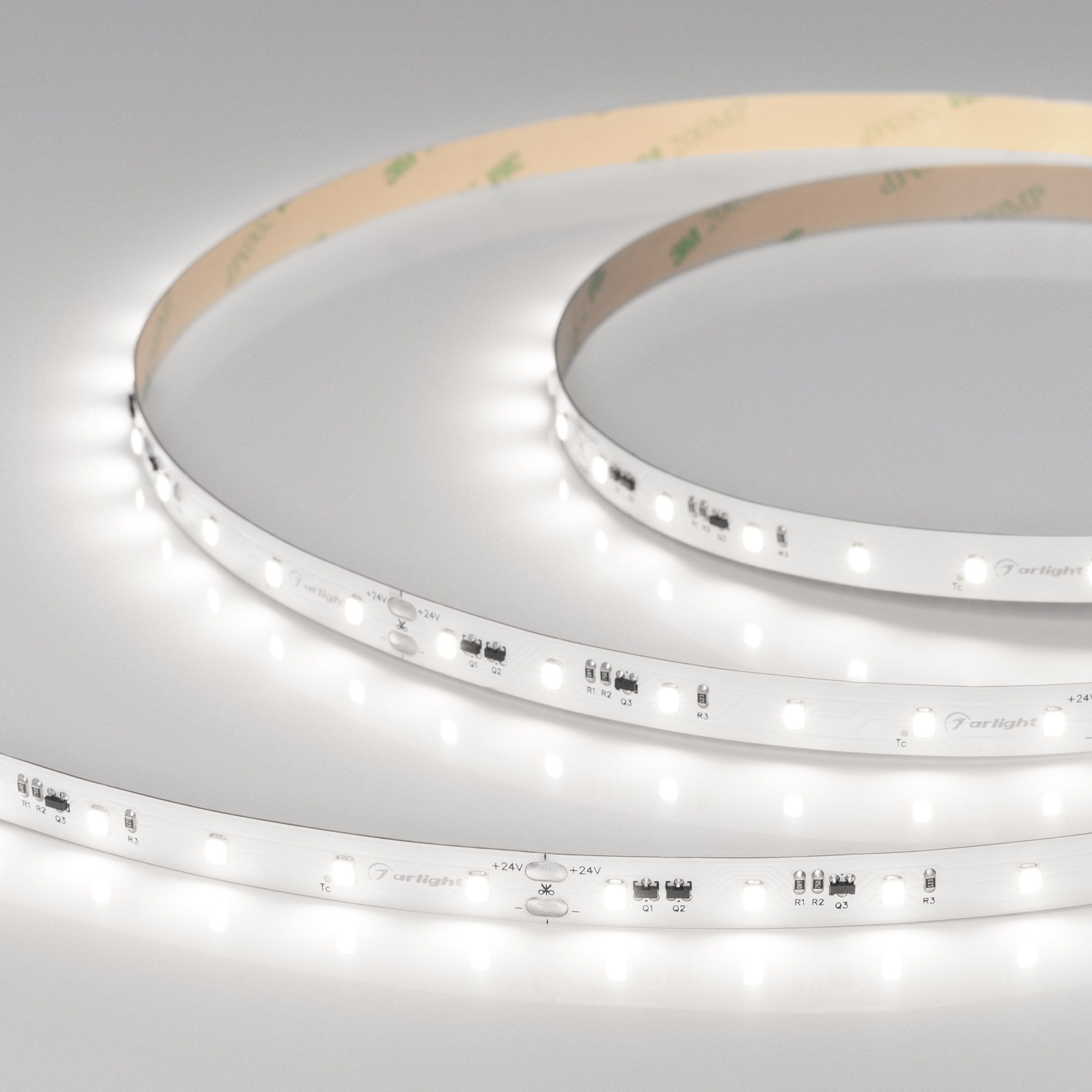 Лента IC-A60-10mm 24V Day5000 (4.8 W/m, IP20, 2835, 20m) (Arlight, 4.8 Вт/м, IP20)