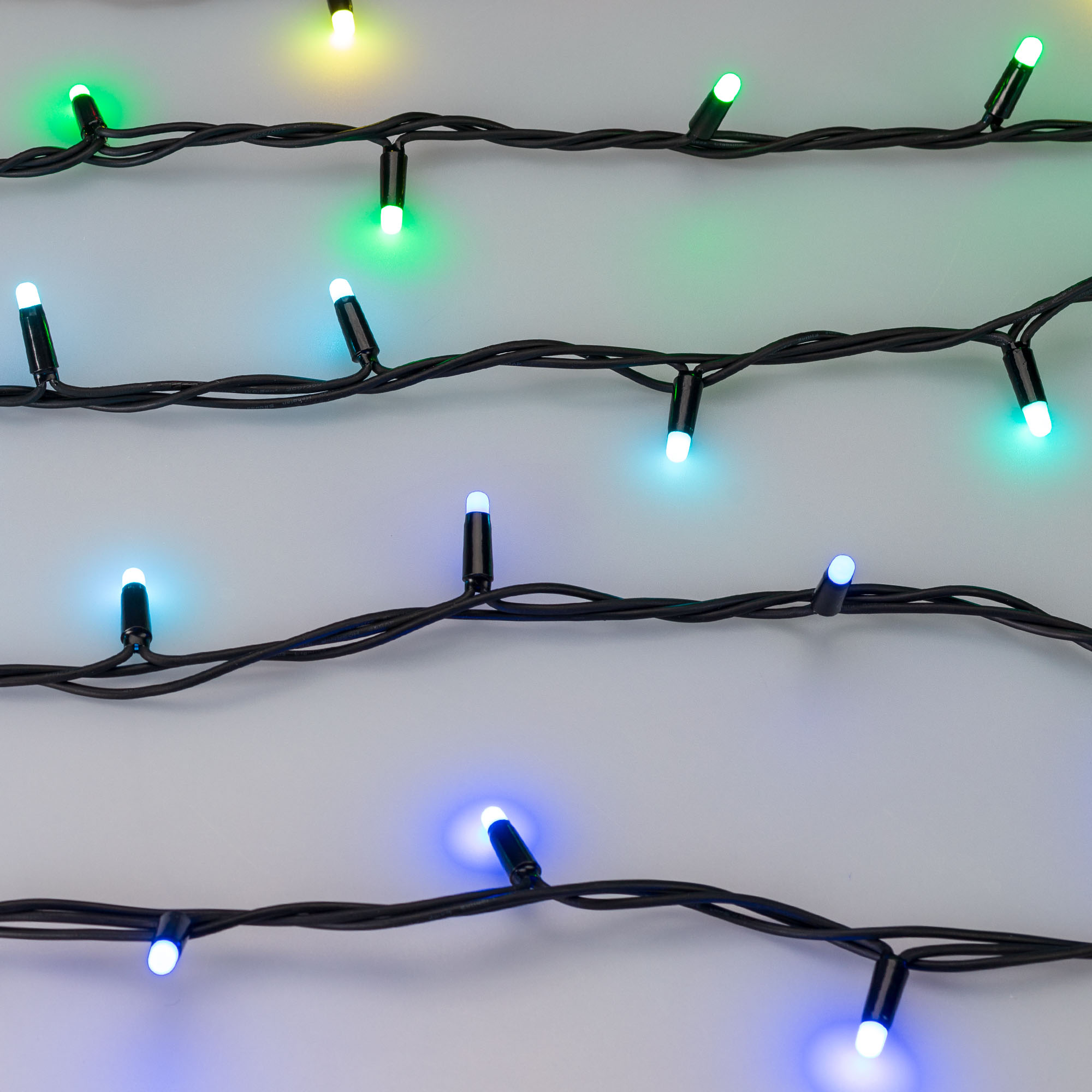 Светодиодная гирлянда ARD-STRING-PRO-10000-BLACK-95LED-MILK-LIVE RGBW-DMX (24V, 10W) (Ardecoled, IP65, 2 года)