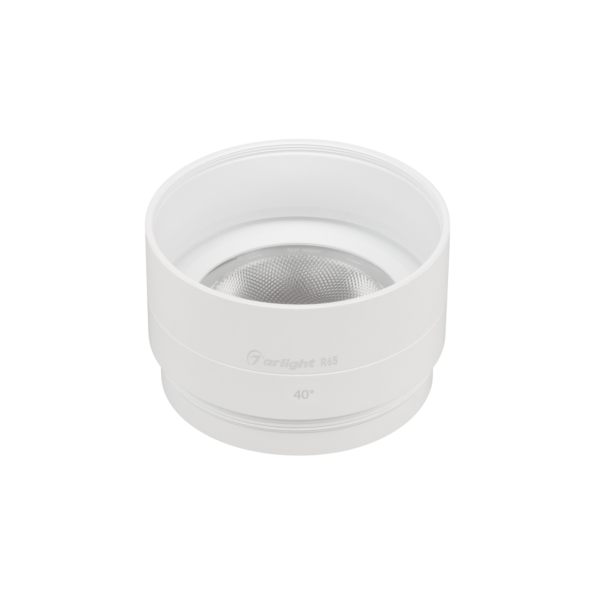 Насадка с фиксированным углом LGD-ARTIFACT-LENS-R65 (WH, 40 deg) (Arlight, Металл)