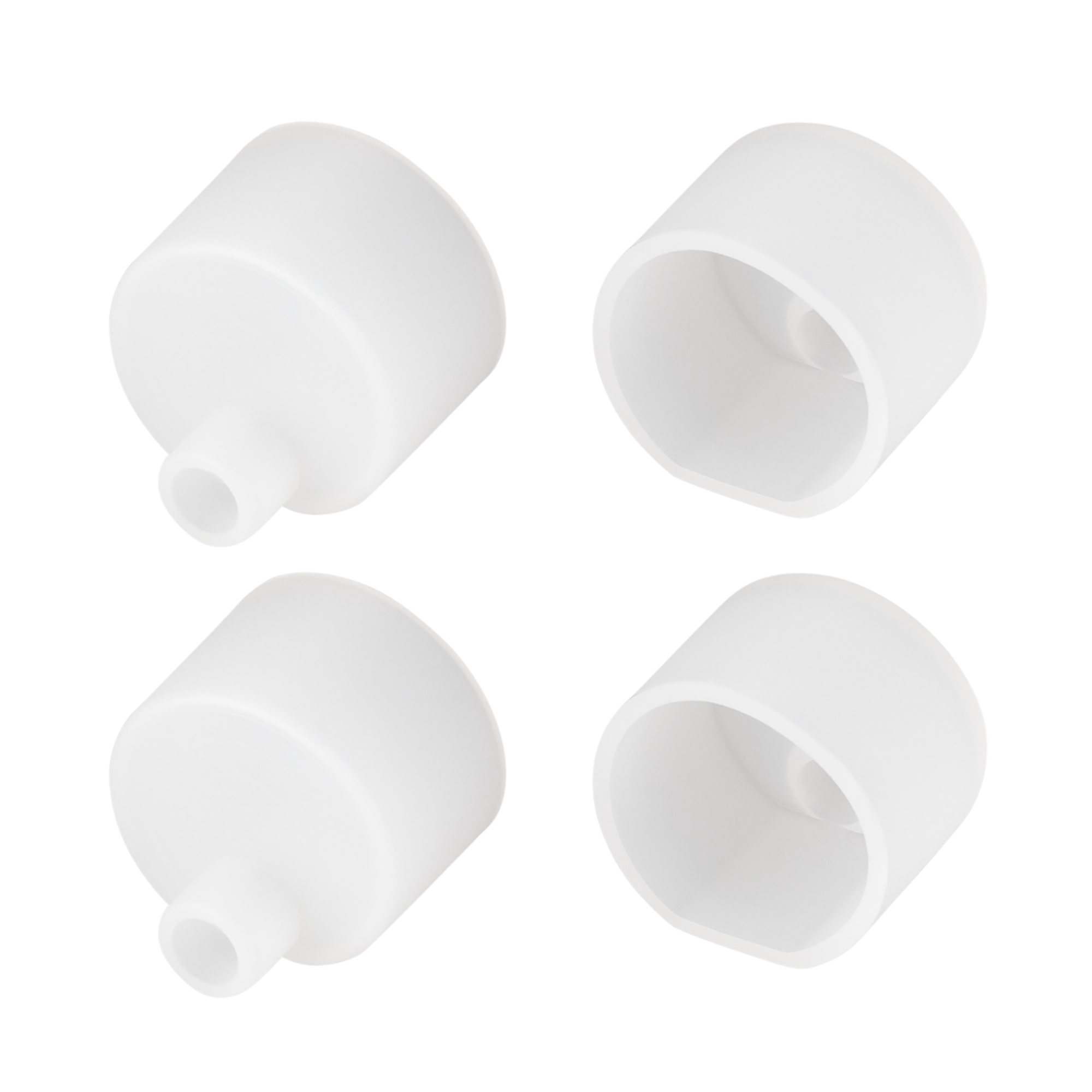 Заглушка WPH-FLEX-D20-TOP WHITE с отверстием (Arlight, Силикон)