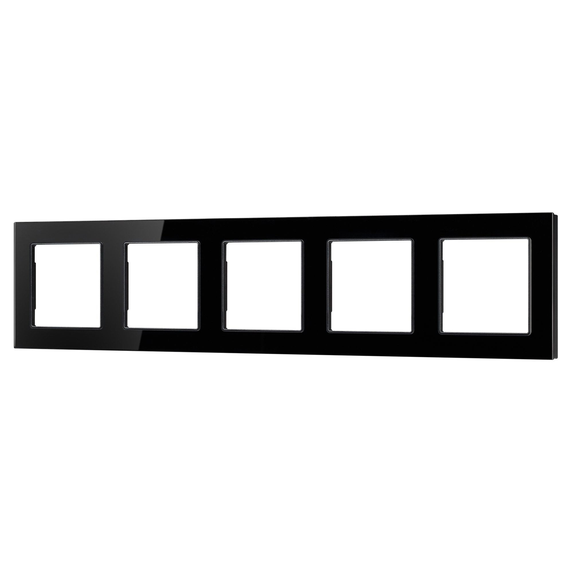 Рамка стеклянная FRM-GLARE-GS-5-BK (Arlight)