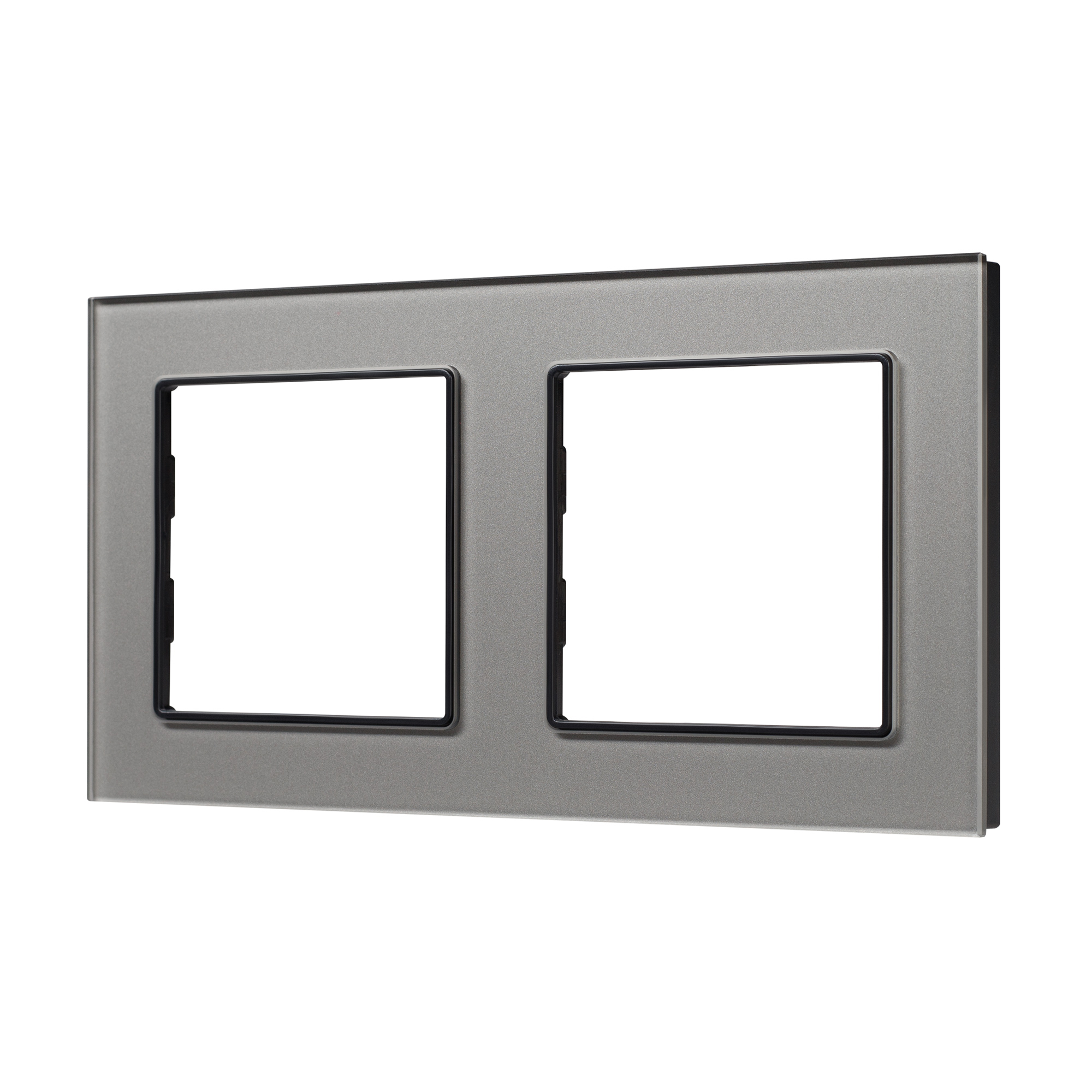 Рамка стеклянная FRM-GLARE-GS-2-GR (Arlight)