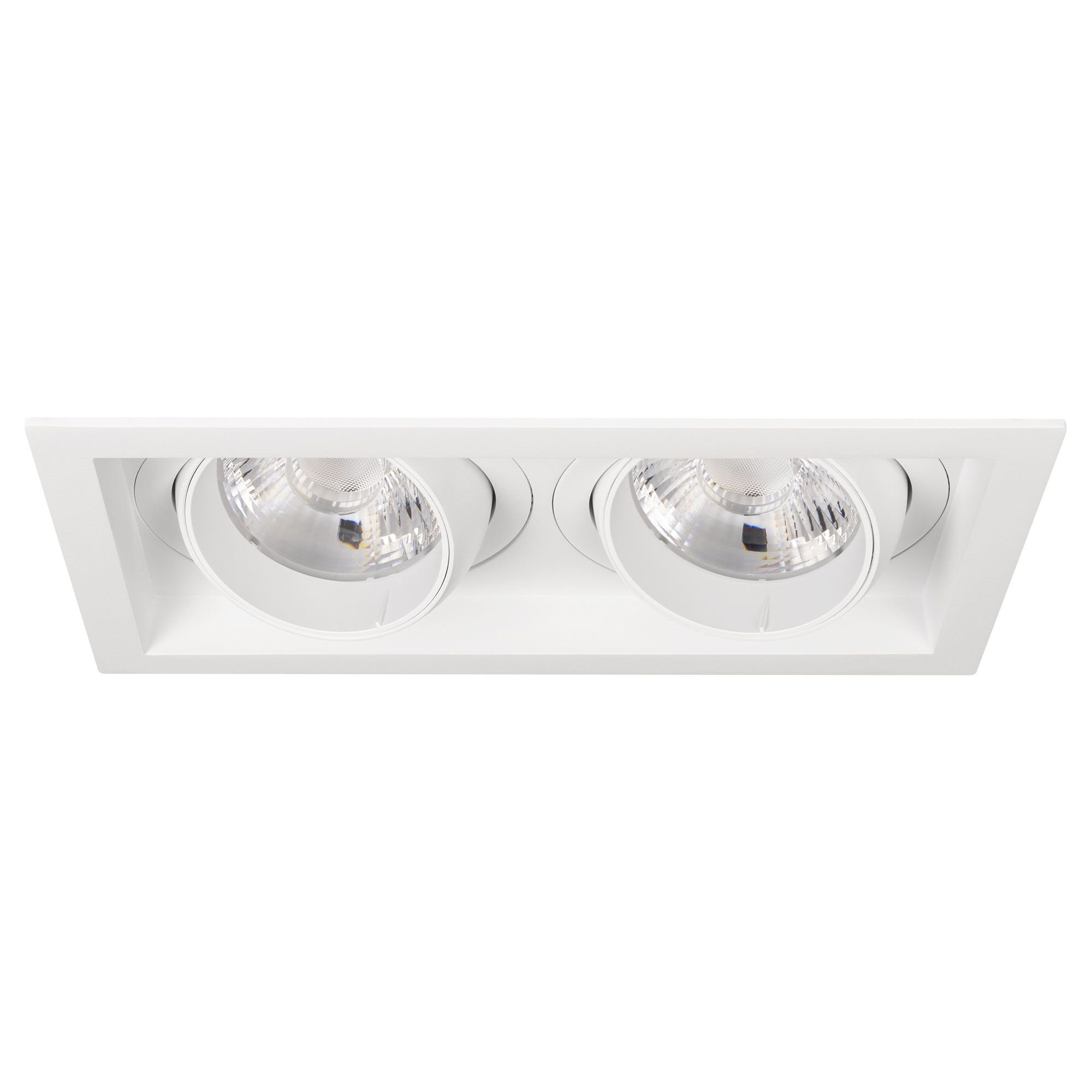 Светильник MS-VORTEX-BUILT-S250x140-2x30W Day4000 (WH-WH, 17 deg, 230V) (Arlight, IP20 Металл, 5 лет)