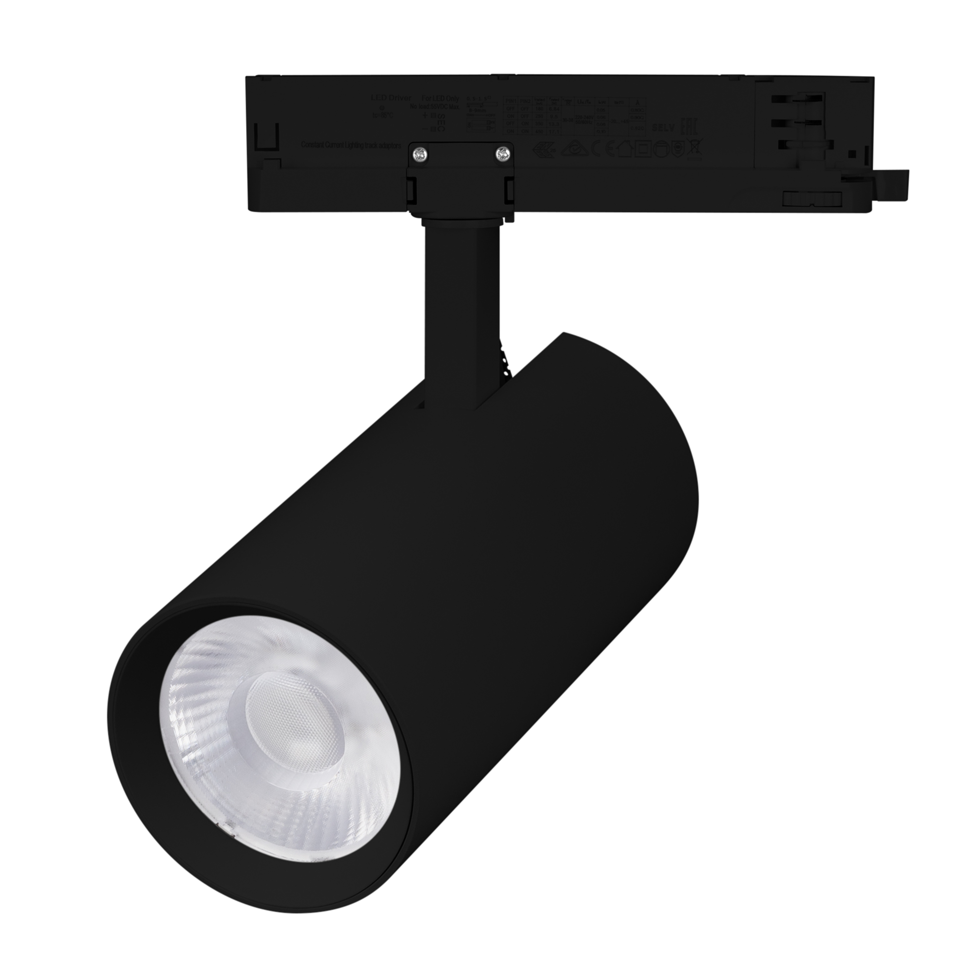 Светильник LGD-GERA-4TR-R90-40W Warm3000 (BK, 24 deg, 230V, DALI) (Arlight, IP20 Металл, 5 лет)